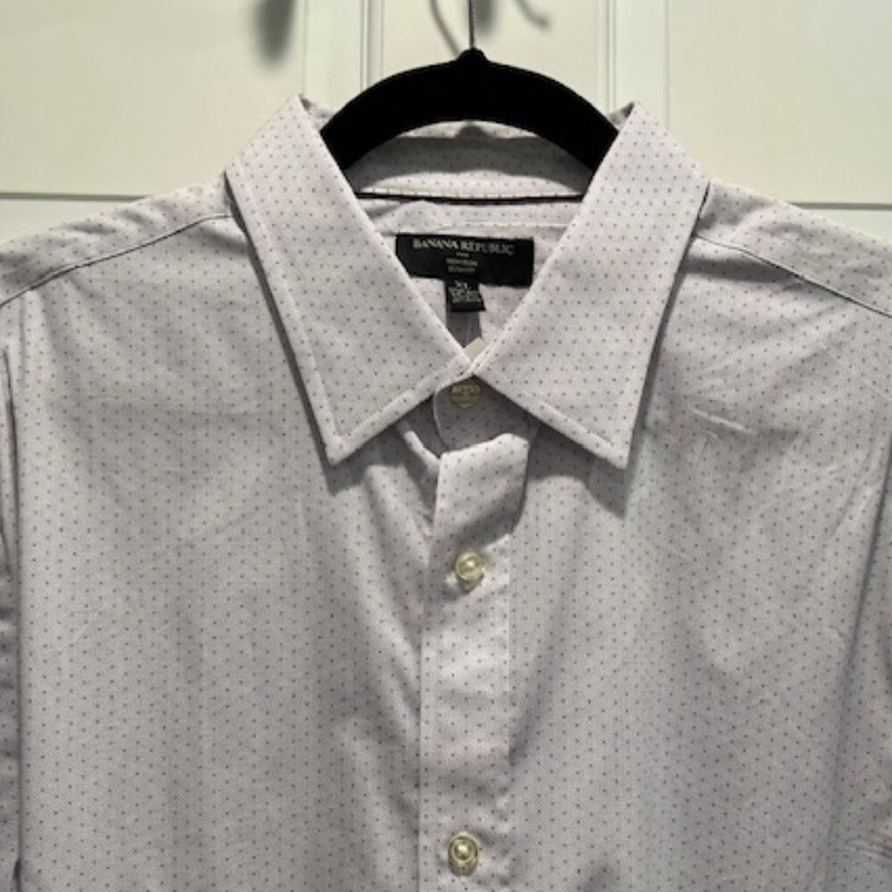 NEW Banana Republic Men’s Dress Shirt (XL) Slim Fit - Picture 6 of 9